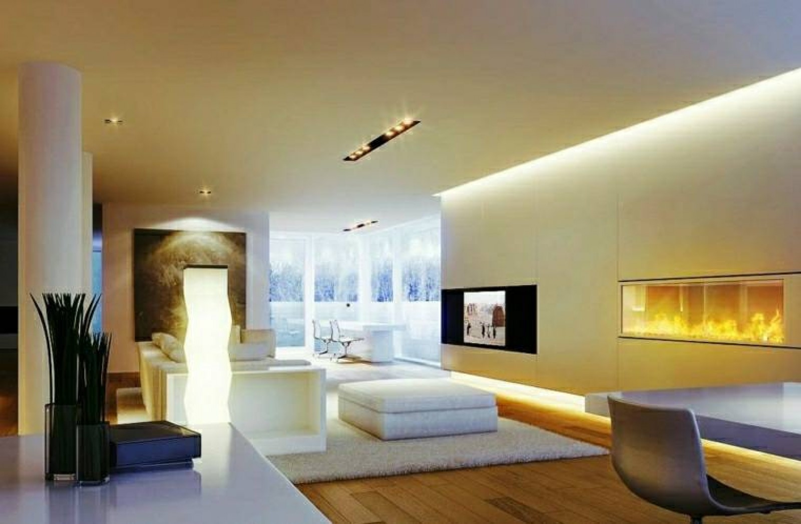 Éclairage Led haut de gamme pour villa d'architecte à Toulouse (Haute-Garonne 31) LEDUX